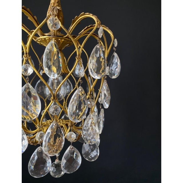 Vintage Pendant Light in Brass, 1960s | Chairish