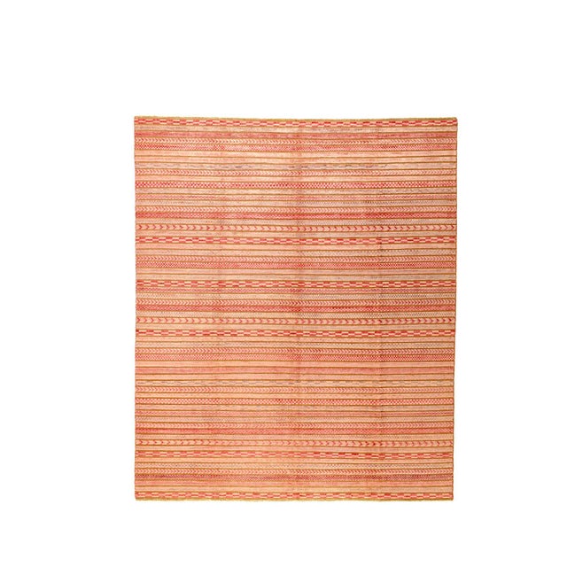 Orange Funky Lines by Carpetiers For Sale - Image 8 of 8