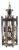 Mid 20th Century Mid Centry Modern Large Italian Pendant Bronze Oxide Gilt Ornate Metal Light Fixture Chandelier For Sale