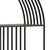 Arched Iron Section Shelf For Sale - Image 4 of 5