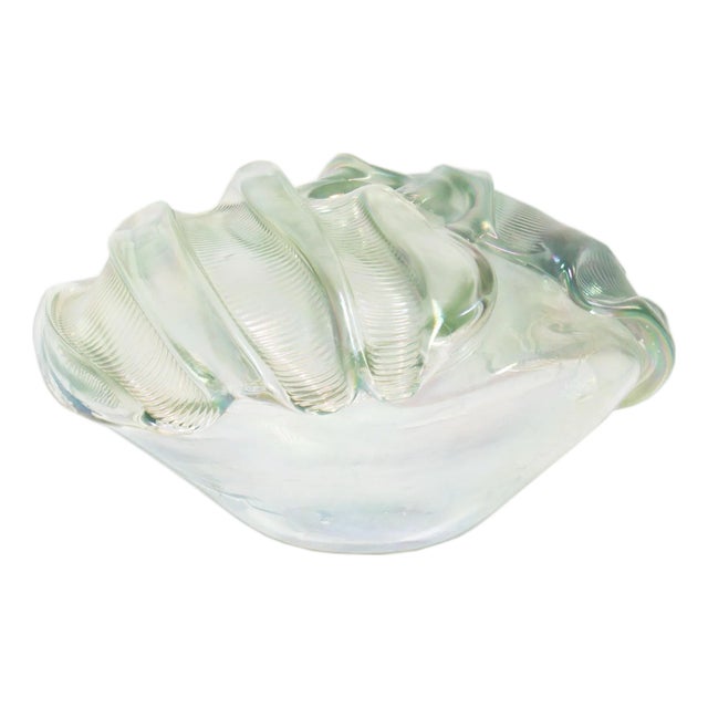 1981 Art Glass Vase by Frederick Warren For Sale