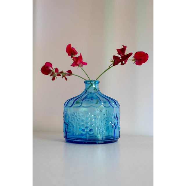 Mid-Century Modern Finnish Art Glass Flora Vase by Toikka for Nuutajärvi For Sale - Image 3 of 11