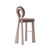 Mary Bar Chairs with Wood or Lacquered Legs by Ottiu, Set of 4 For Sale - Image 4 of 8