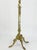 Mid-Century Modern Vintage Italian Free Standing Marble Brass Coat Rack For Sale - Image 3 of 8
