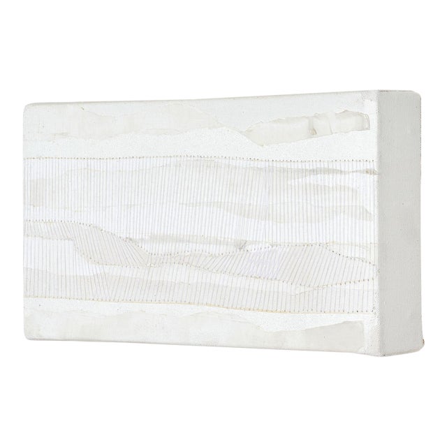 Lingering Mind, Acrylic and Thread on Canvas by Aislinn Janek For Sale