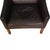 Set of 2204 Wing Chair and Ottoman in Brown Anilin Leather by Børge Mogensen, 2003 For Sale - Image 4 of 18