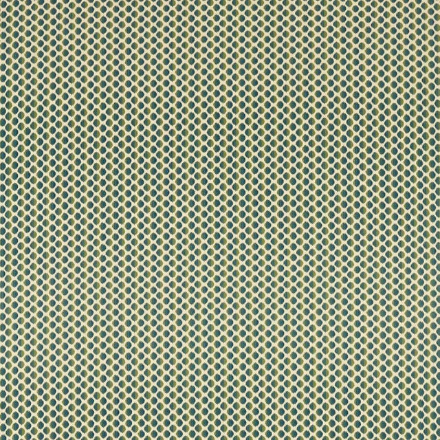 Zoffany Seymour Spot Fabric in Evergreen For Sale