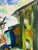 Harbor Boats Acrylic Painting on Canvas, Vintage For Sale - Image 11 of 12
