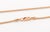 Metal Pearl Heart Form Pendant on Rose Gold Necklace For Sale - Image 7 of 7