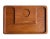 Chestnut 1970 Teak Wood Cheese/Charcuterie Board or Desk Organizer by Kalmar For Sale - Image 8 of 11