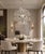Not Yet Made - Made To Order 21st Century Nova Polished Nickel Clear Murano Sputnik Chandelier by Fabio LTD For Sale - Image 5 of 5