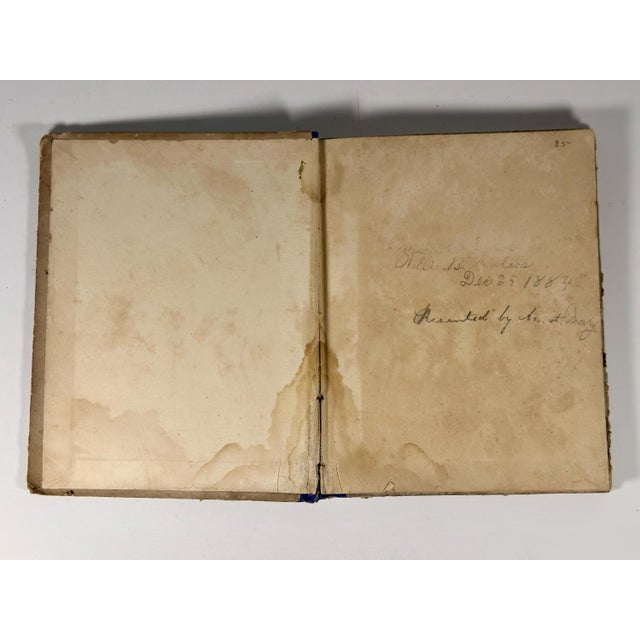 Rare & Original Antique Children's Christmas Book for your consideration. The book measures approx. 6 1/2 inches X 8 1/8...