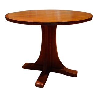 Stickley Round Pedestal Dining Table For Sale