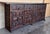Brown 19th Century Large Catalan Spanish Baroque Walnut Tuscan Credenza or Buffet For Sale - Image 8 of 18