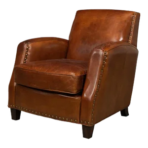 Classic Leather Armchair