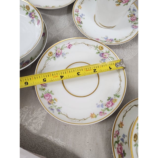 1950s Limoges Tea and Coffee Set. c.h. Field Haviland - 44 Pieces For Sale - Image 9 of 12