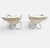 Metal Tubular Chrome Cantilever Chairs with Cream Canvas Slings, Set of 2 For Sale - Image 7 of 11