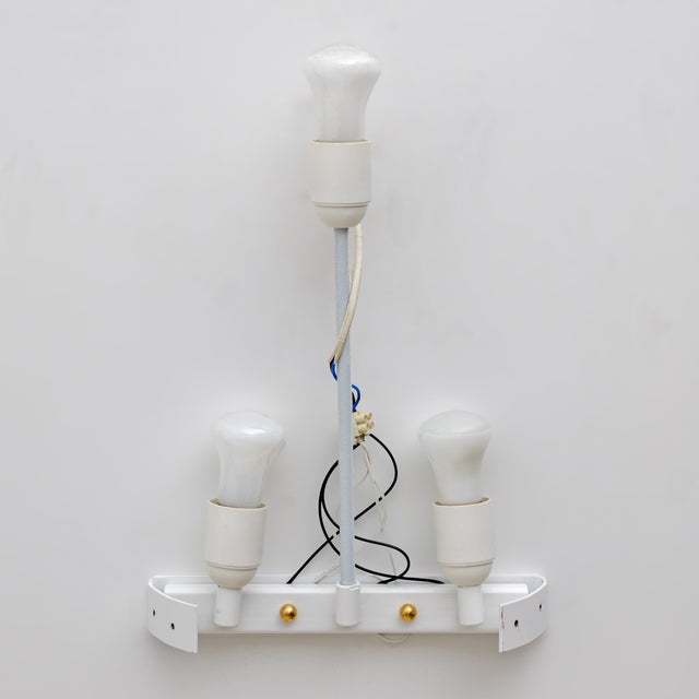 Gold Mid-Century Modern Murano Glass Gold Yellow Big Leafs Sconces, 2000, Set of 2 For Sale - Image 8 of 9