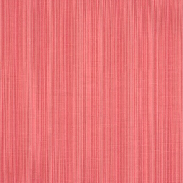 Contemporary SAMPLE - Schumacher X Mark D. Sikes Gracie Solid Strié Fabric In Coral For Sale - Image 3 of 3