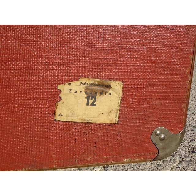 Early 20th Century Cabin Trunk, 1930s For Sale - Image 18 of 18