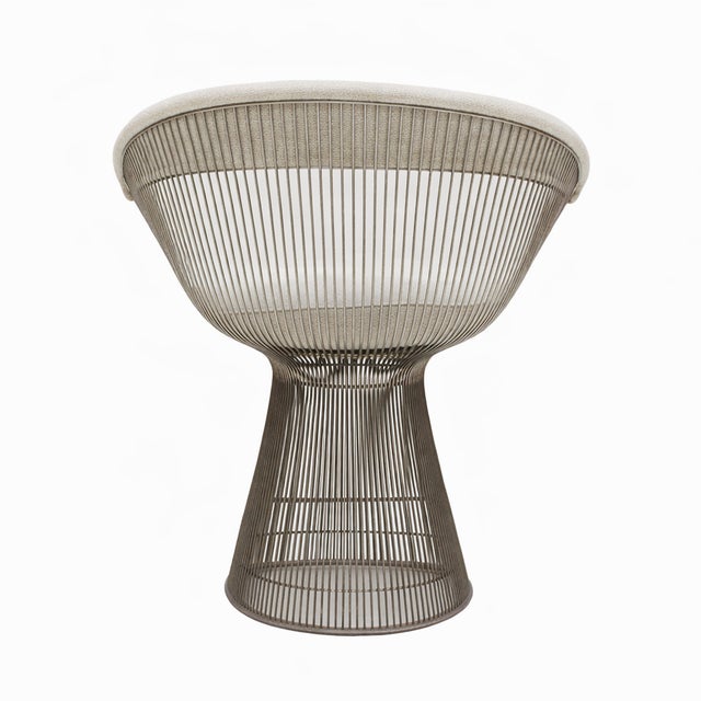 Warren Platner Chairs with Steel Structure by Warren Platner for Knoll Inc. / Knoll International, 1960s, Set of 4 For Sale - Image 4 of 14