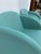 Turquoise Club Chairs, 1980s, Set of 2 For Sale - Image 10 of 12
