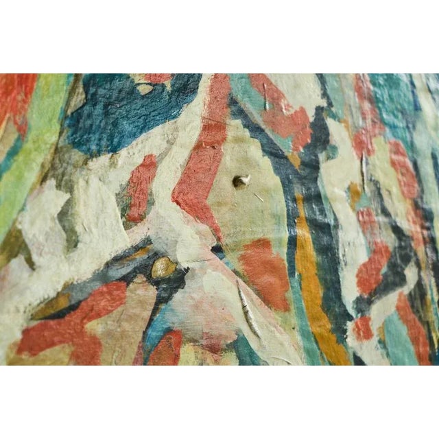 Modernist Scene, Oil on Board, 1960s For Sale - Image 15 of 18