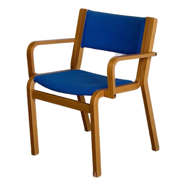 Vintage Danish Bentwood Armchair by Magnus Olesen for Bondo Gravesen For Sale