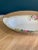 A charming vintage Noritake Nippon oval serving bowl featuring hand-painted pink roses, soft green foliage, and delicate...