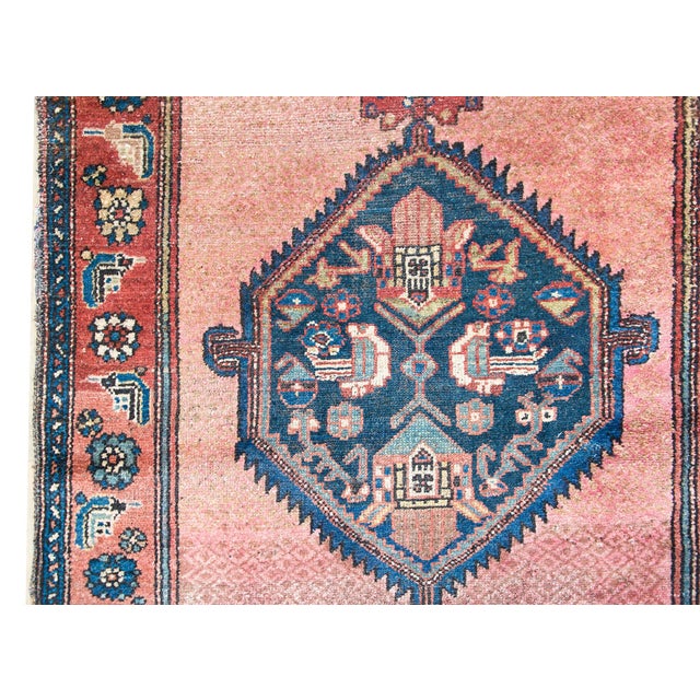 Early 20th Century Persian Hamadan Rug For Sale - Image 11 of 15