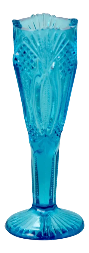 Teal Blue Vase