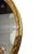 Hollywood Regency Vintage Hollywood Regency Round Gold Ribbon Crest Wall Mirror 19.5 Inches For Sale - Image 3 of 8