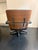 2000 - 2009 Authentic Herman Miller Eames Lounge Chair & Ottoman — Walnut Shells, Black Leather, Dated & Labeled November 2001 For Sale - Image 5 of 8