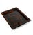 Gold Mid-Century Modern Tortoiseshell Acrylic Glass Serving Tray from Christian Dior, Italy, 1970s For Sale - Image 8 of 17