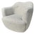 Crate & Barrel Swivel Chair in Fog Linen - Brand New Never Been Used For Sale