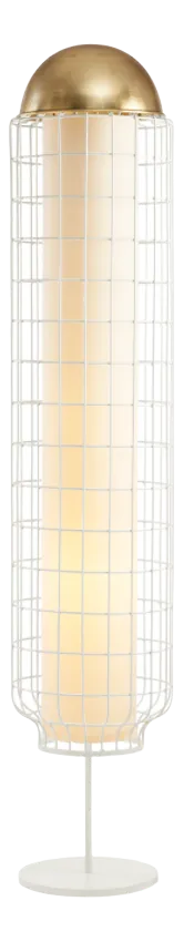 Magnolia Floor Lamp with Lacquered Top by Utu Soulful Lighting