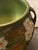 Roseville Pottery Roseville Jonquil Jardiniere Planter Large VTG 1931 Textured Brown Green Floral 621-10, Attributed For Sale - Image 4 of 12