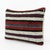 Mid-Century Modern Striped Kilim Lumbar Pillow Cover 14'' X 20'' For Sale - Image 3 of 4