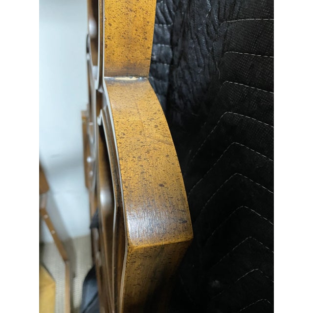 Drexel Heritage Mid 20th Century Pair Vintage Hollywood Regency Twin Headboards by Heritage For Sale - Image 4 of 7