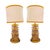 Purple and Yellow Wavy Disc Lamps, 1970s, Set of 2 For Sale - Image 6 of 6