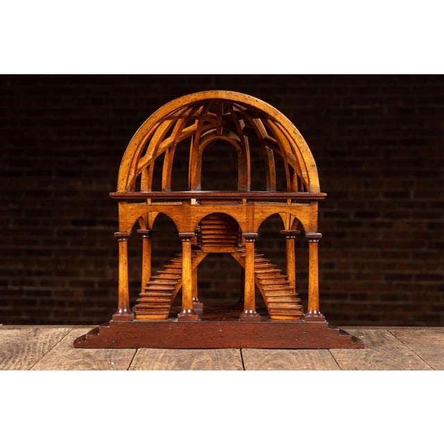 Decorative architectural model by Authentic Models of Zeewolde, Netherlands, depicting a domed neoclassical observatory or...