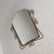 Mid-Century Modern Vintage Faceted Mirror in Brass Frame, 1950s For Sale - Image 3 of 10