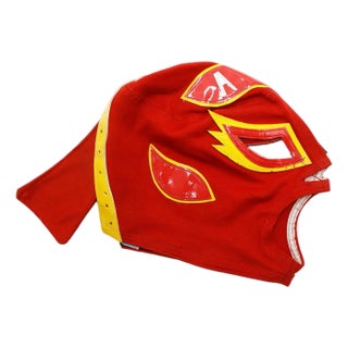 Original Vintage Set of 7 Mexican Children Wrestling Masks For Sale