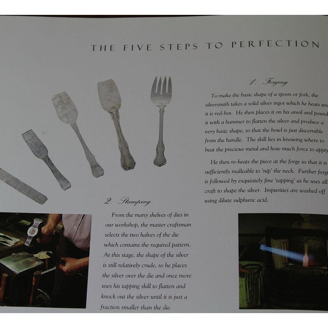 1990's Sterling Silver & Gilt 11-Piece Set, Bright Vine Hand-Forged by C. J. Vander For Sale - Image 12 of 13