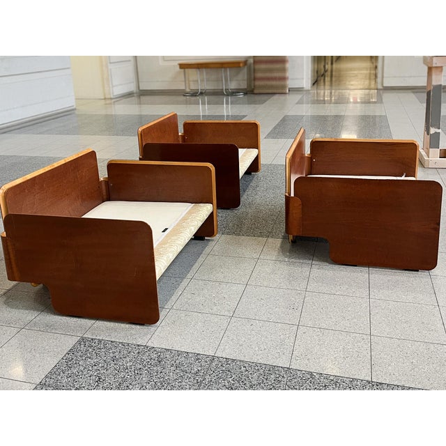 Wood Rare Ico Parisi Italian Modern Lounge Chairs for m.i.m - A Set of 3 For Sale - Image 7 of 14