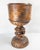 Wood Early 20th Century Folk Art Parquetry Turned Wood Centerpiece Chalice For Sale - Image 7 of 18