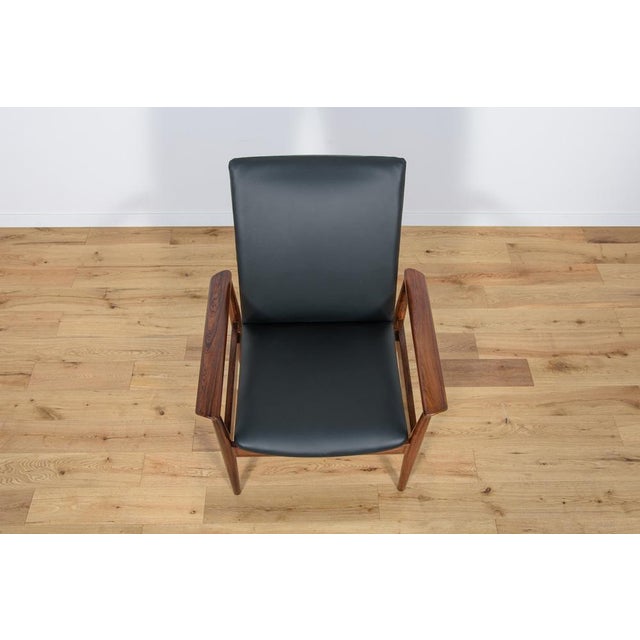 Wood Model 209 Diplomat Armchair by Finn Juhl for France & Søn, 1960s For Sale - Image 7 of 18