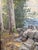 Piet Hein Eek Heinrich Dietzsch, Sea of ​​Rocks at the Hoher Meißner, 1930, Oil Painting on Wood For Sale - Image 4 of 12