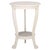 Mary Pedestal Table in Ivory For Sale In Philadelphia - Image 6 of 8