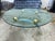 Metal Vintage Space Age Design Chrome and Glass Atomic Coffee Table For Sale - Image 7 of 13